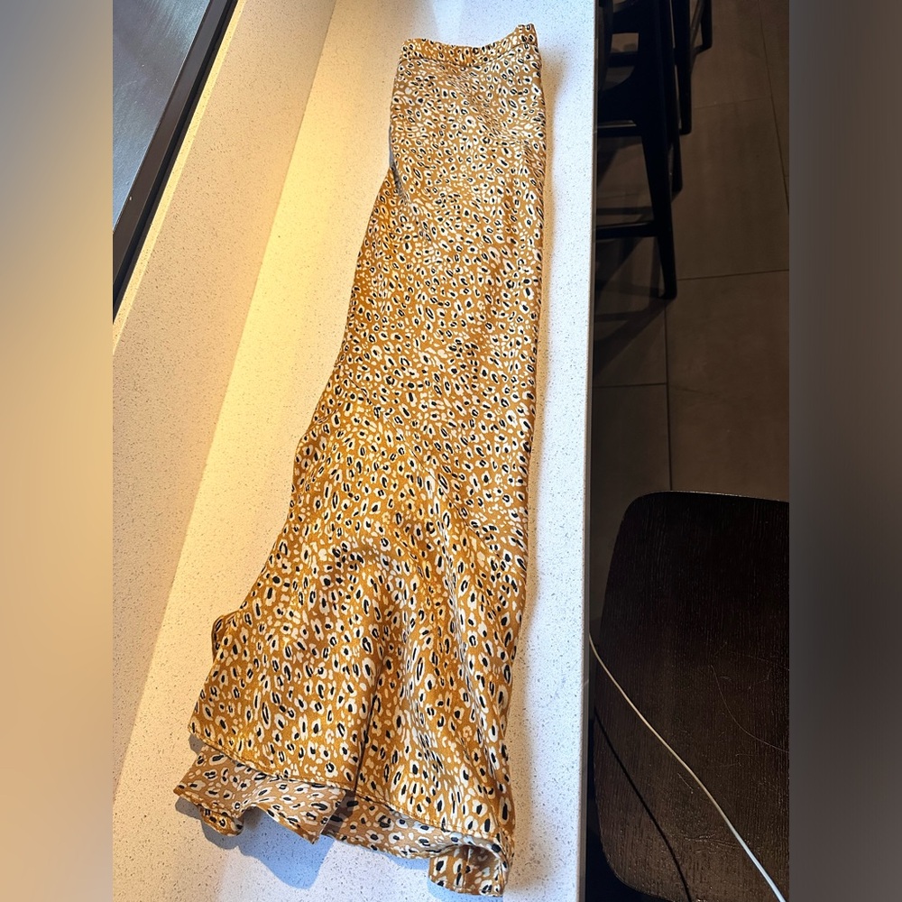 Leopard Print Skirt
